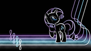 Rarity Glow Wallpaper