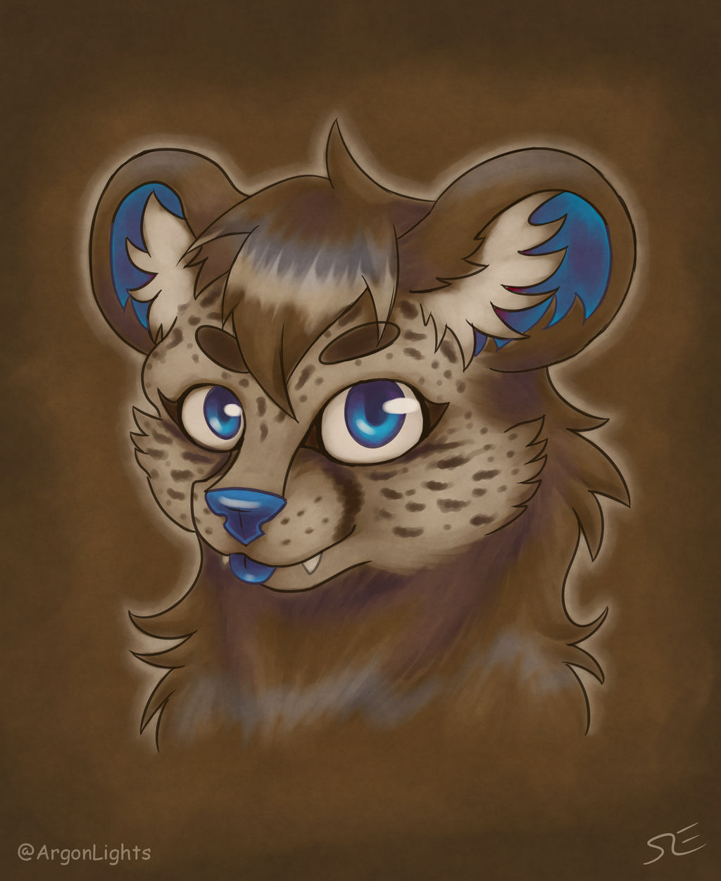Lazy Fursona Drawing