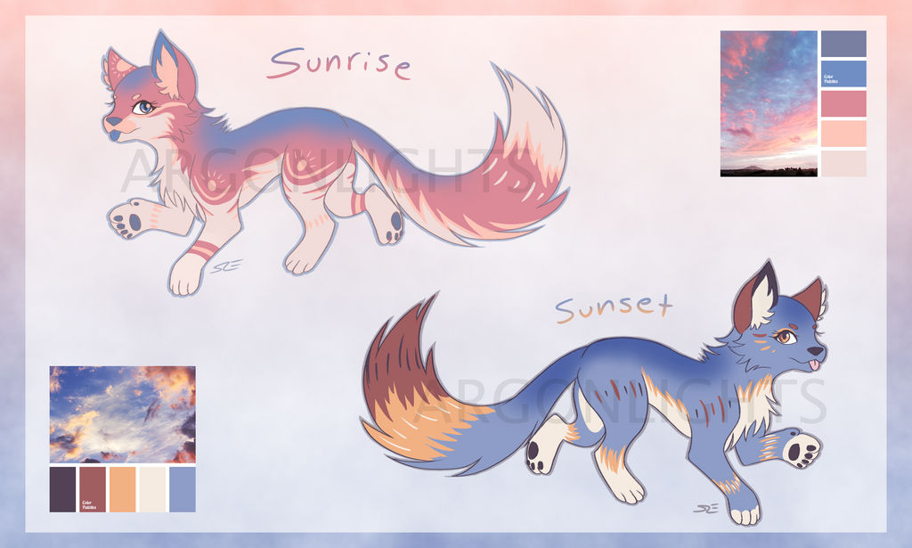 Long-tailed Doggo Adoptables {CLOSED}