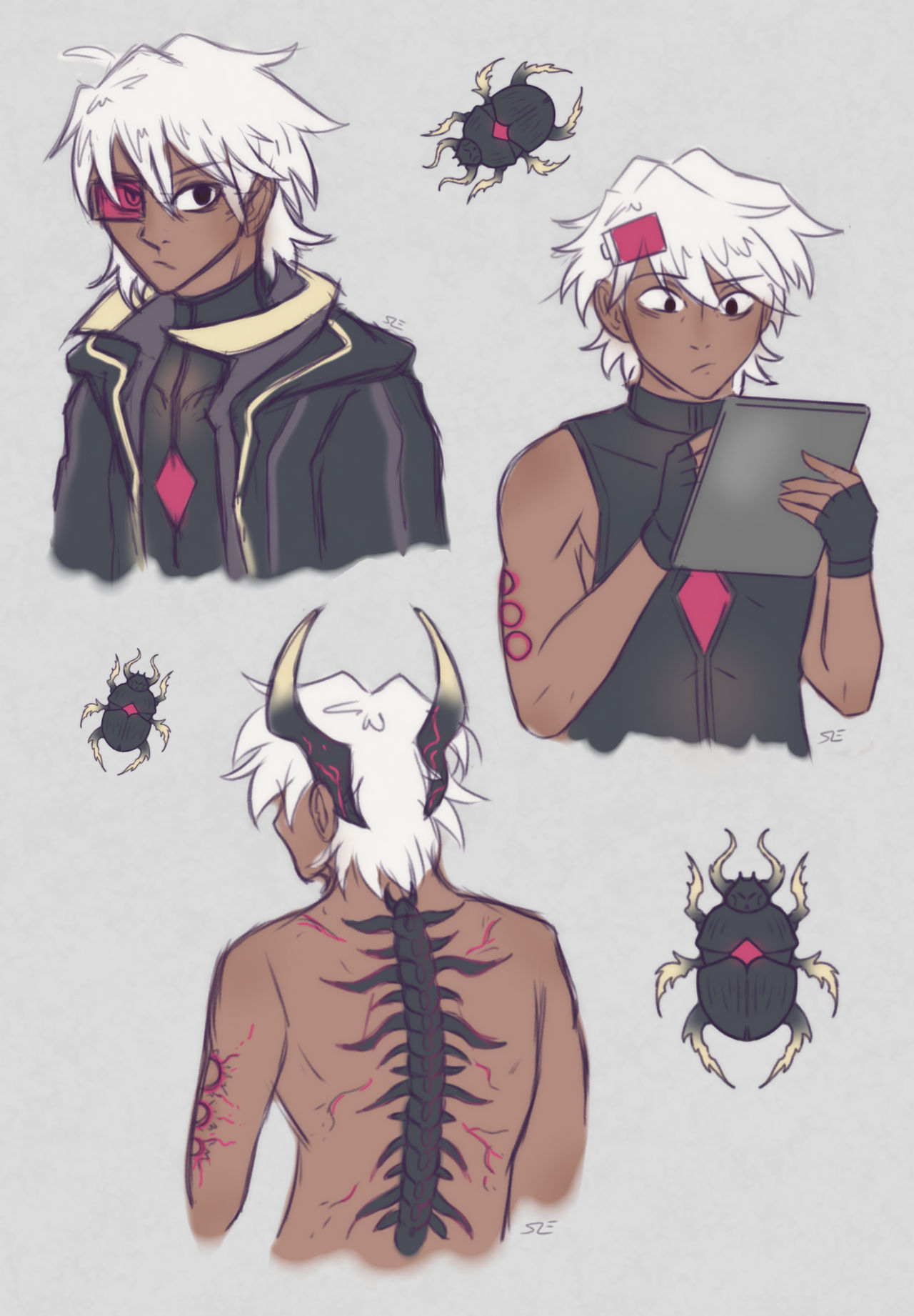 Robin Character Concept - Perfect Machine AU