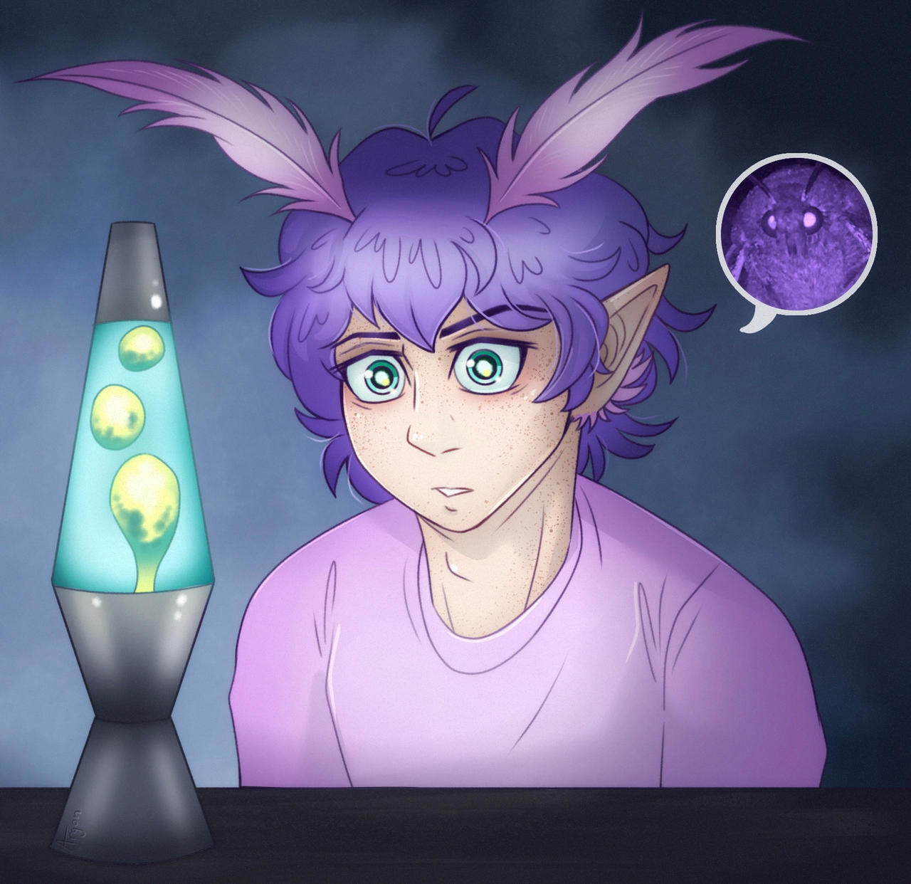 When the Moth DNA takes over