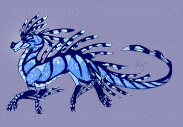 Water Dragon Creature Design