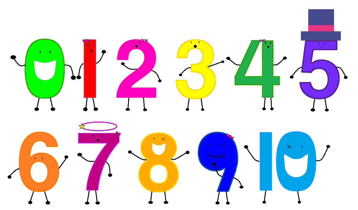 Deviantart Inanimate Insanity Numberjacks Fanmade Inanimate Insanity Numbers by KyubiwanKawaii on DeviantArt