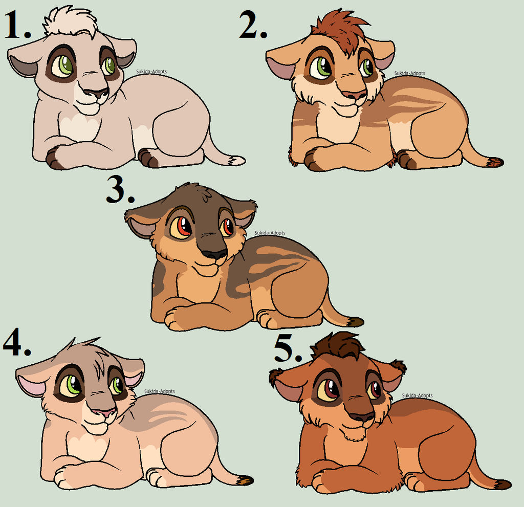 Closed| Rengo x Jinan Litter by Sukida-Adopts