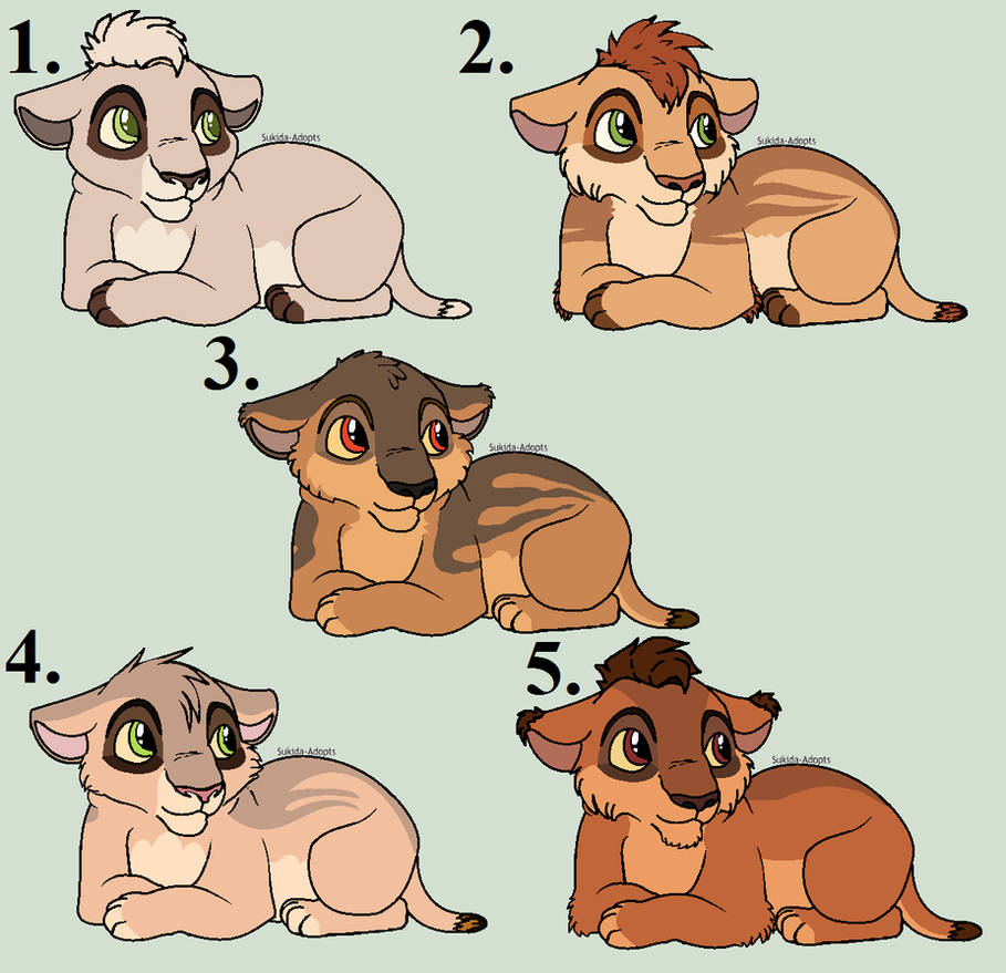 Closed| Rengo x Jinan Litter by Sukida-Adopts