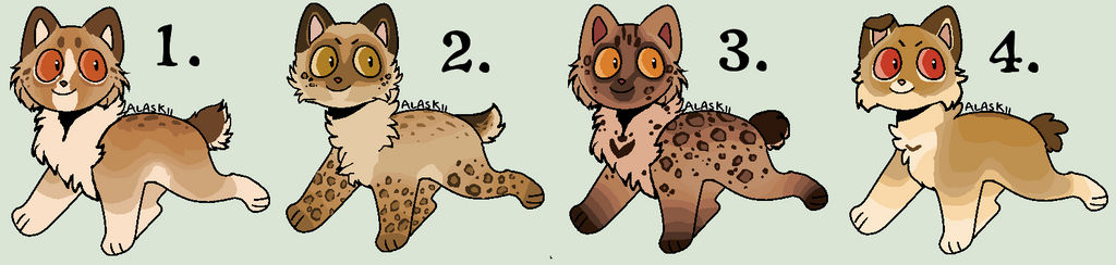 Closed - Rabbitrun Litter #4 by Sukida-Adopts