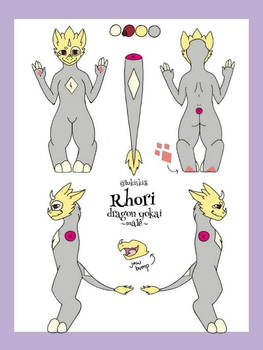 Rhori ref sheet #2