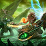 ...Commission: Battle Scene I...