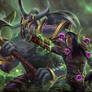 ...Commission: Blood Elf Warlock...