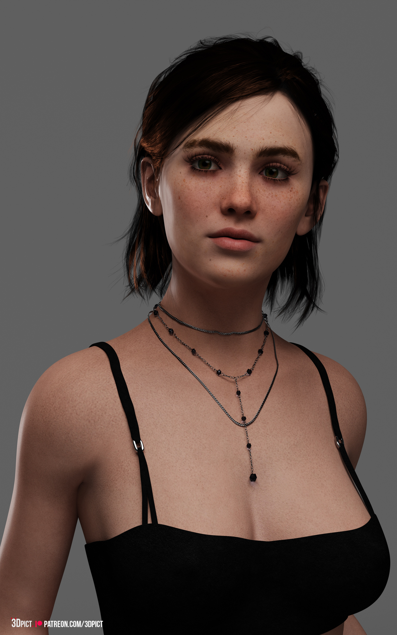 Ellie Portrait By 3DPict On DeviantArt ellie-portrait-by-3dpict-on-deviantart