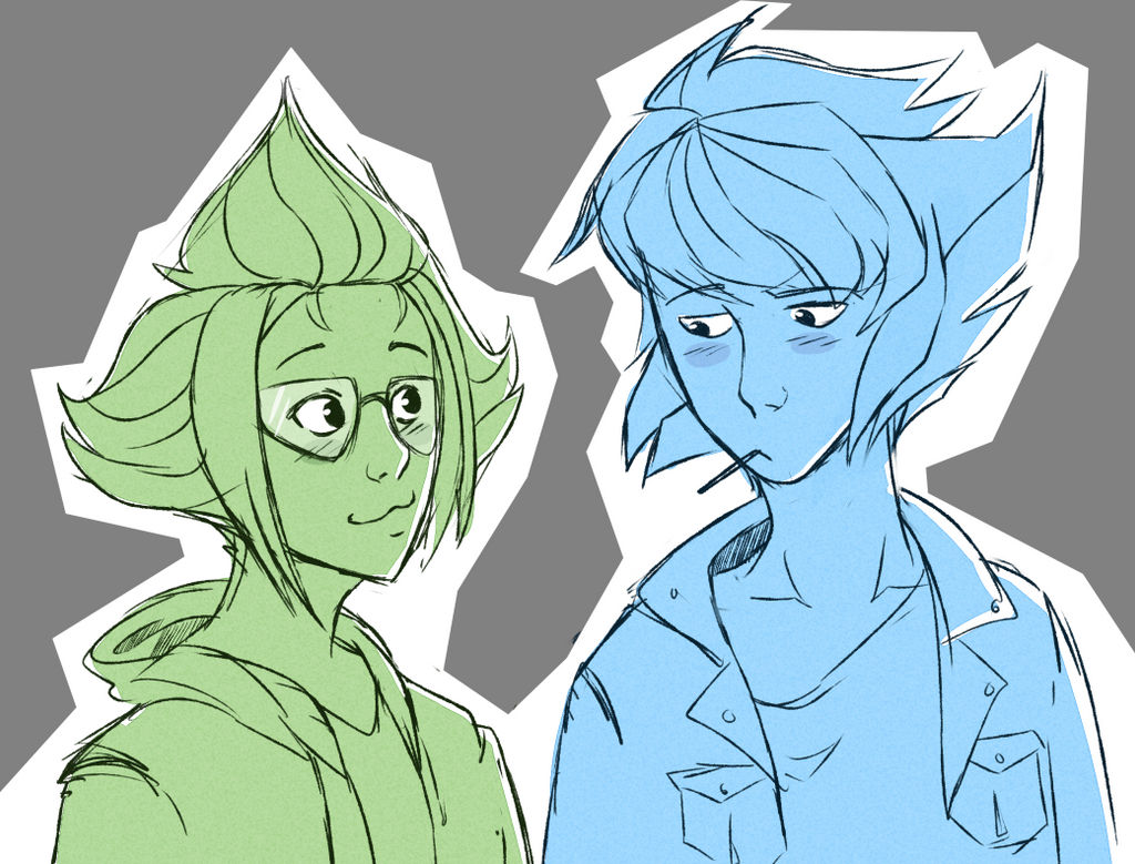 Steven Universe: Human lapidot by M-ang on DeviantArt