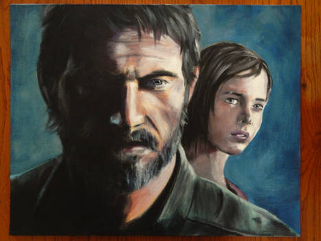 Oil Painting - The Last of Us