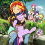 Sunset loves Pony Twilight