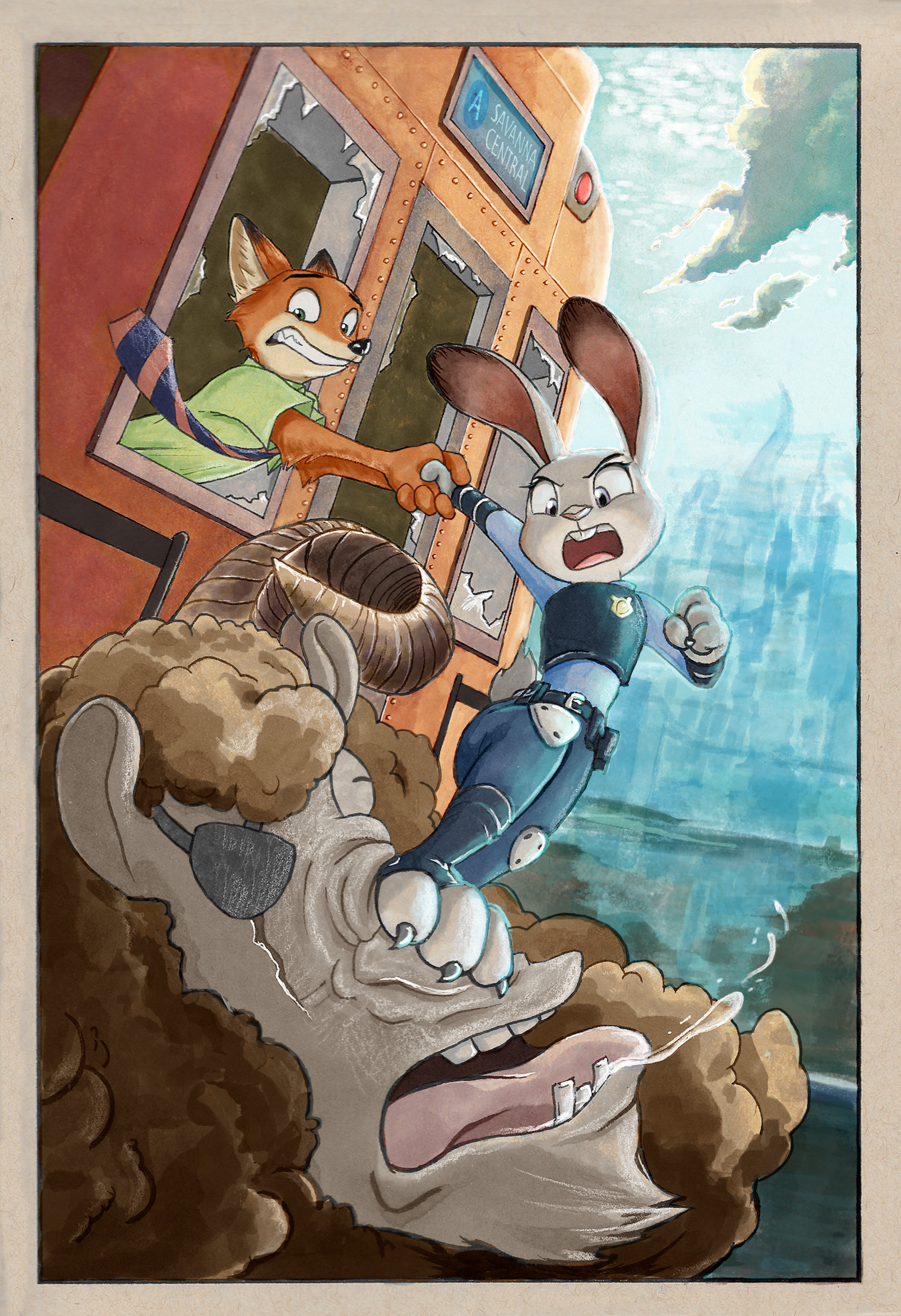 Zootopia: Judy Kick