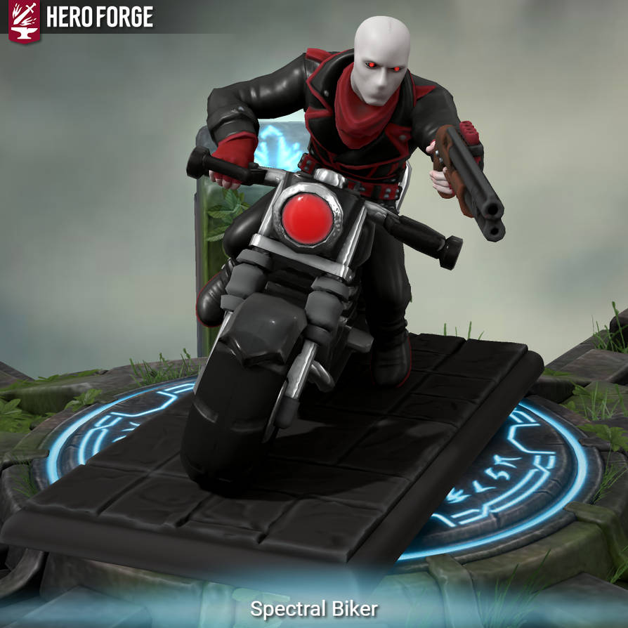 Spectral Biker (The First Soul Collector) by GrizzlyRoar on DeviantArt
