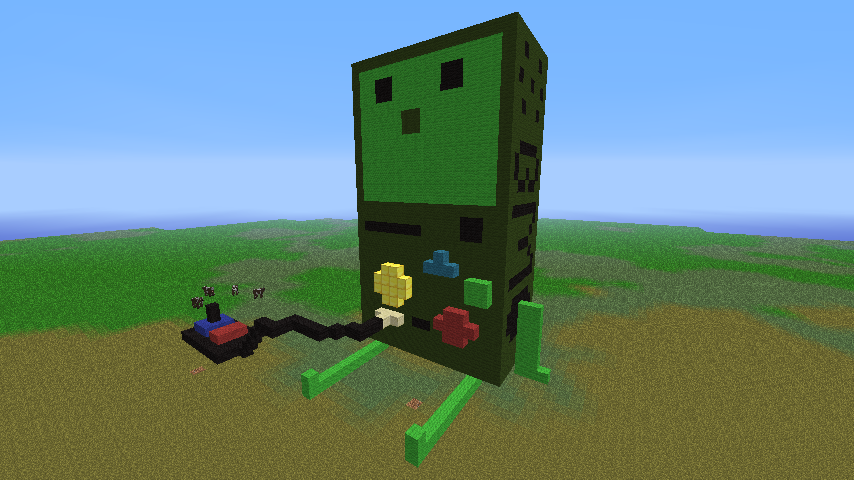 Bemo Minecraft Java BMO in minecraft by koyoi1 on DeviantArt
