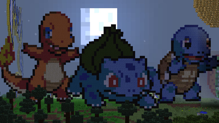Pokemon in Minecraft by koyoi1 on DeviantArt