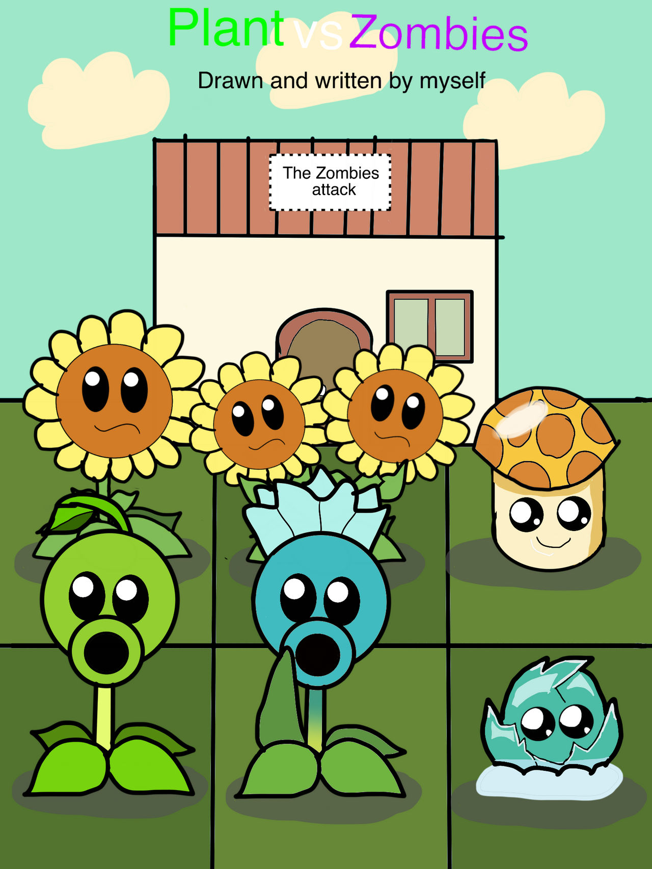 Punny Sunny - Plants vs Zombies - 3 by Nestly on DeviantArt
