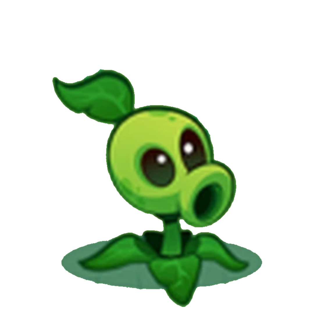 Peashooter in a PvZ 3 ( transparent version ) by Sunflower75 on DeviantArt