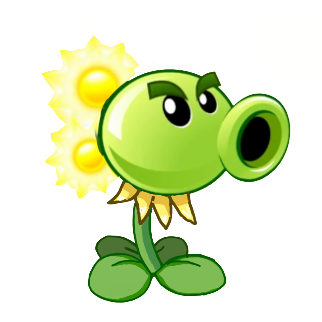 Peashooter in a PvZ 3 ( transparent version ) by Sunflower75 on DeviantArt