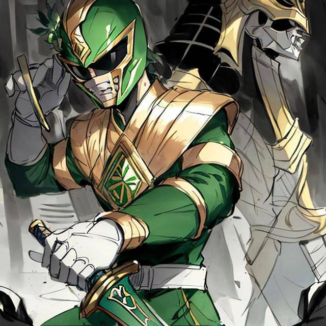 MMPR Green Ranger by Zodiac456 on DeviantArt