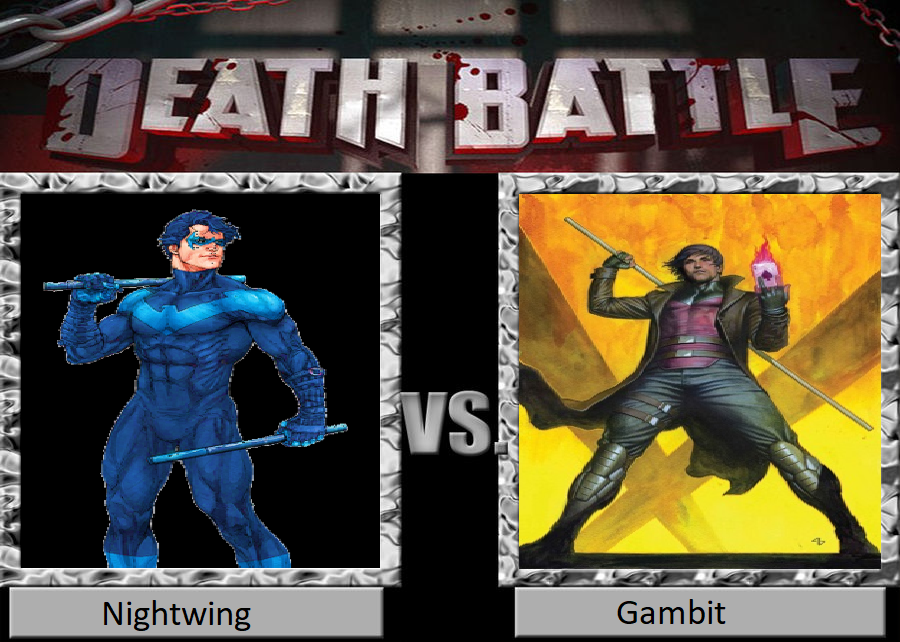 Nightwing VS Gambit  BATTLE ARENA 