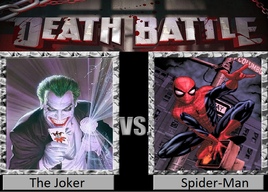 Death Battle: The Joker vs Spider-Man by JusSonic on DeviantArt