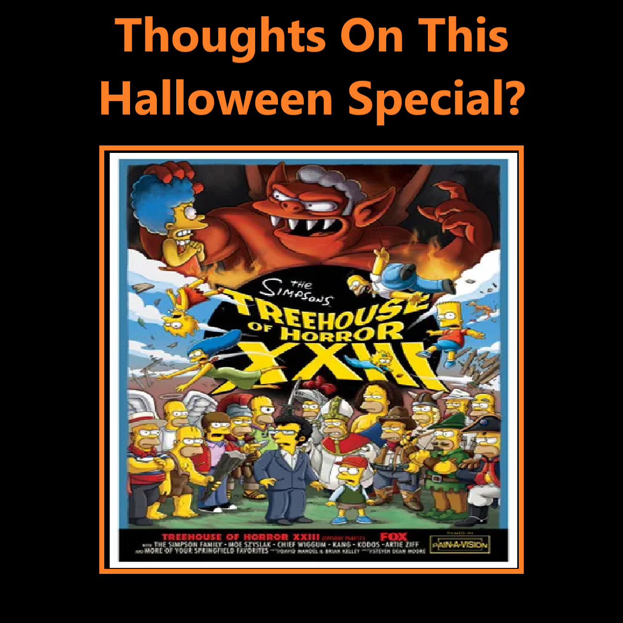 Thoughts on Treehouse of Horror XXIII by JusSonic on DeviantArt