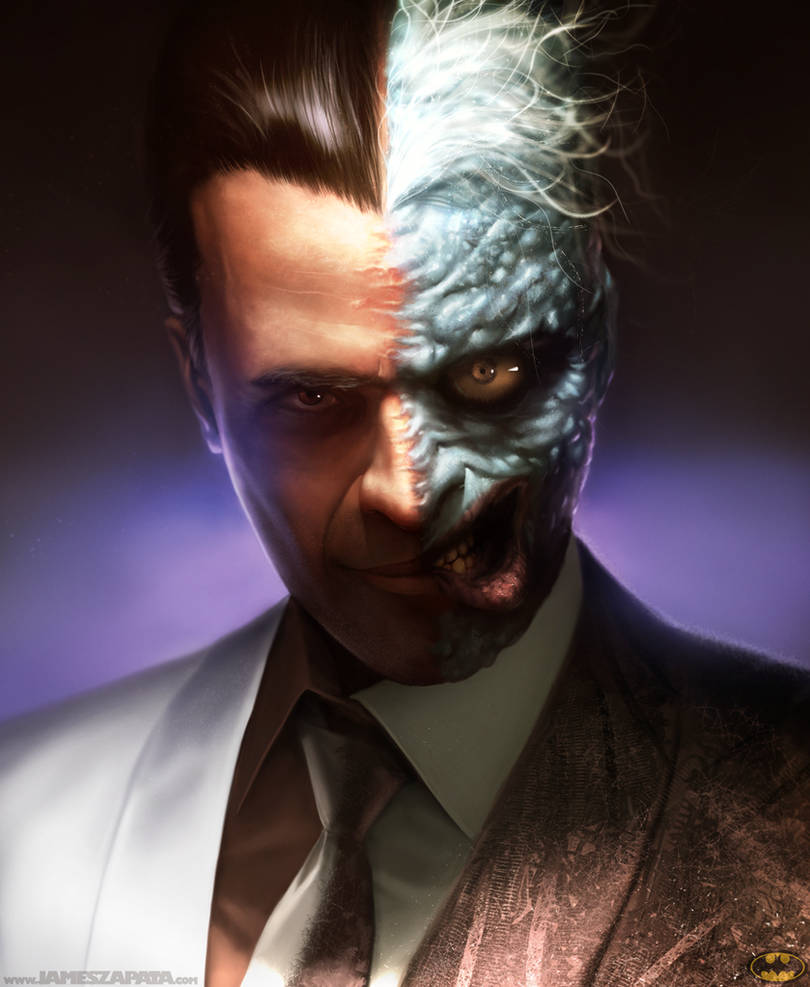 Two Face by jameszapata on DeviantArt