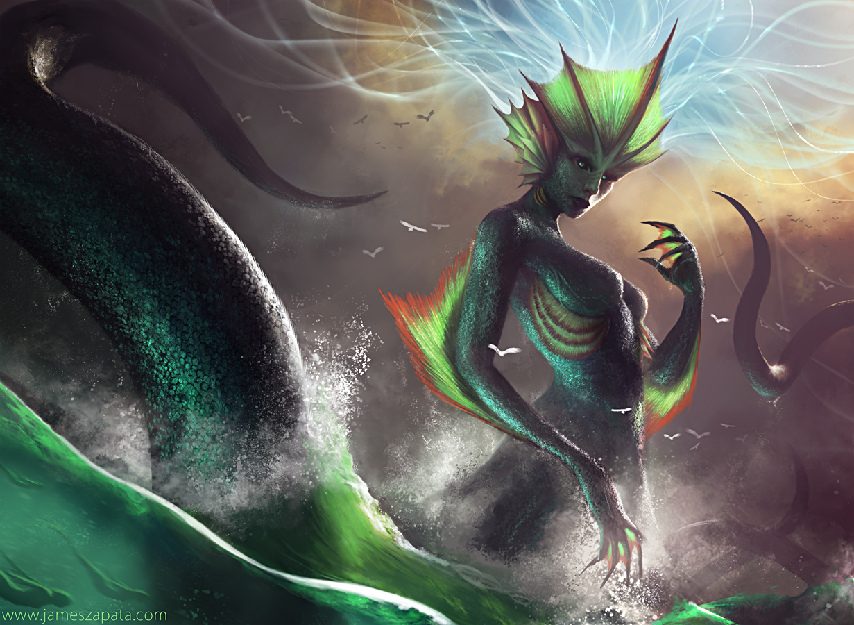 Sea Goddess By Jameszapata On DeviantArt sea-goddess-by-jameszapata-on-deviantart