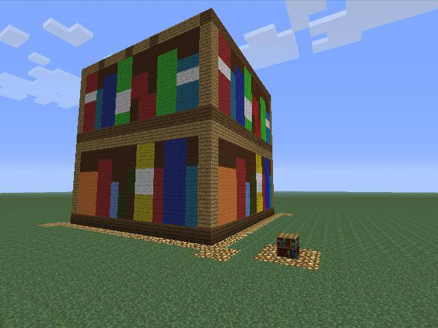Minecraft Builds Bookcase Minecraft: giant bookcase by EMOxDmon on DeviantArt