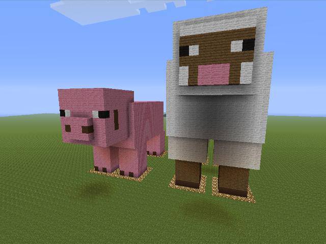 Minecraft Pig Face Pixel Art Mineraft Things.