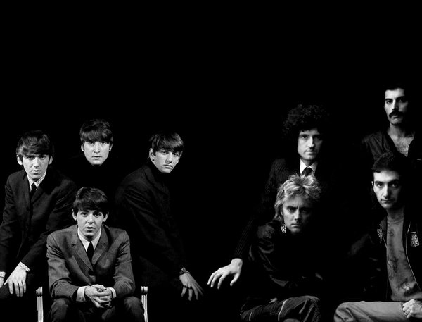 Beatles Vs Queen By Thesojj On Deviantart Beatles Vs Queen By Thesojj On Deviantart