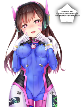 Overwatch - D.VA Render