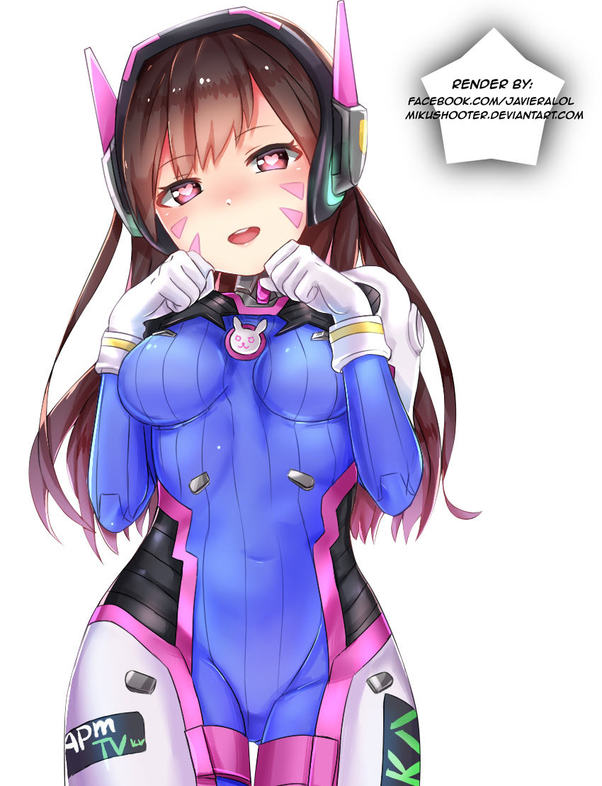 Overwatch - D.VA Render