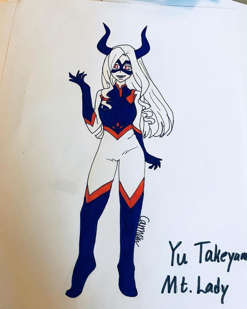 Mt Lady by CamrenP5 on DeviantArt