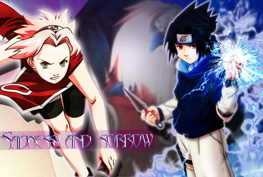 Sakura and Sasuke Wallpaper