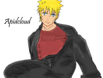 Naruto Jeans Paint