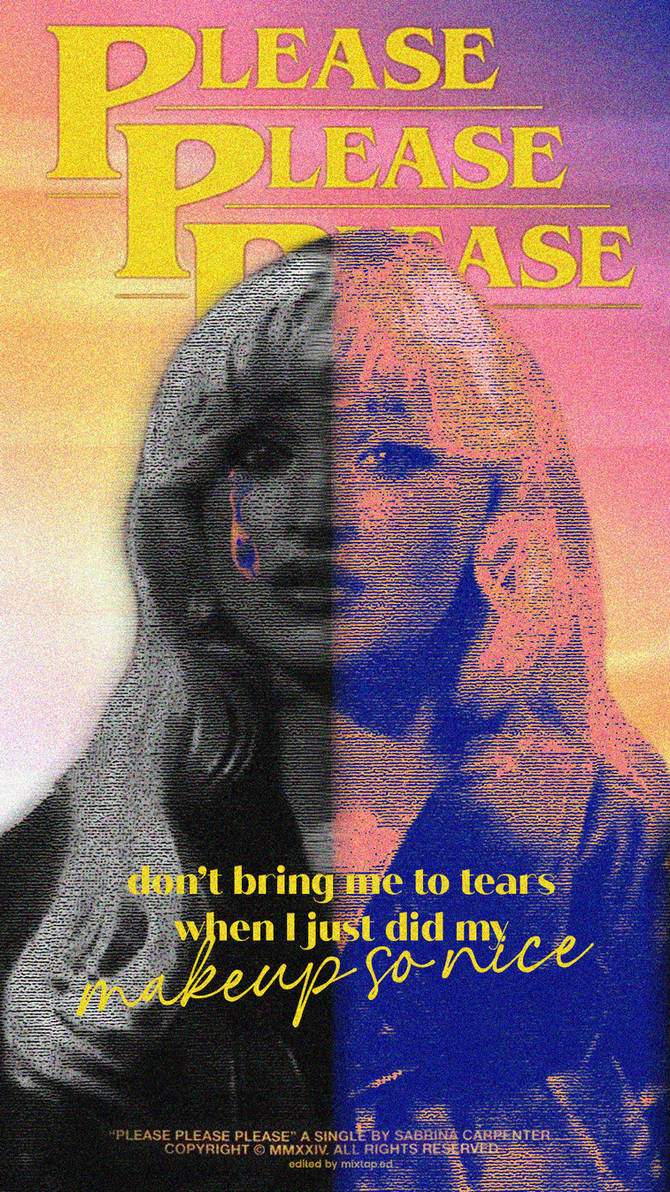 Please Please Please by Sabrina Carpenter by MellMiaMorgan on DeviantArt