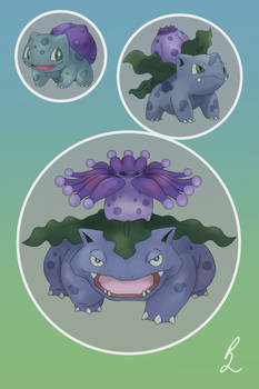 Convergent Evolution: Bulbasaur Line