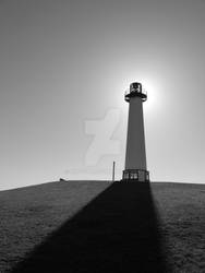 light house on a hill