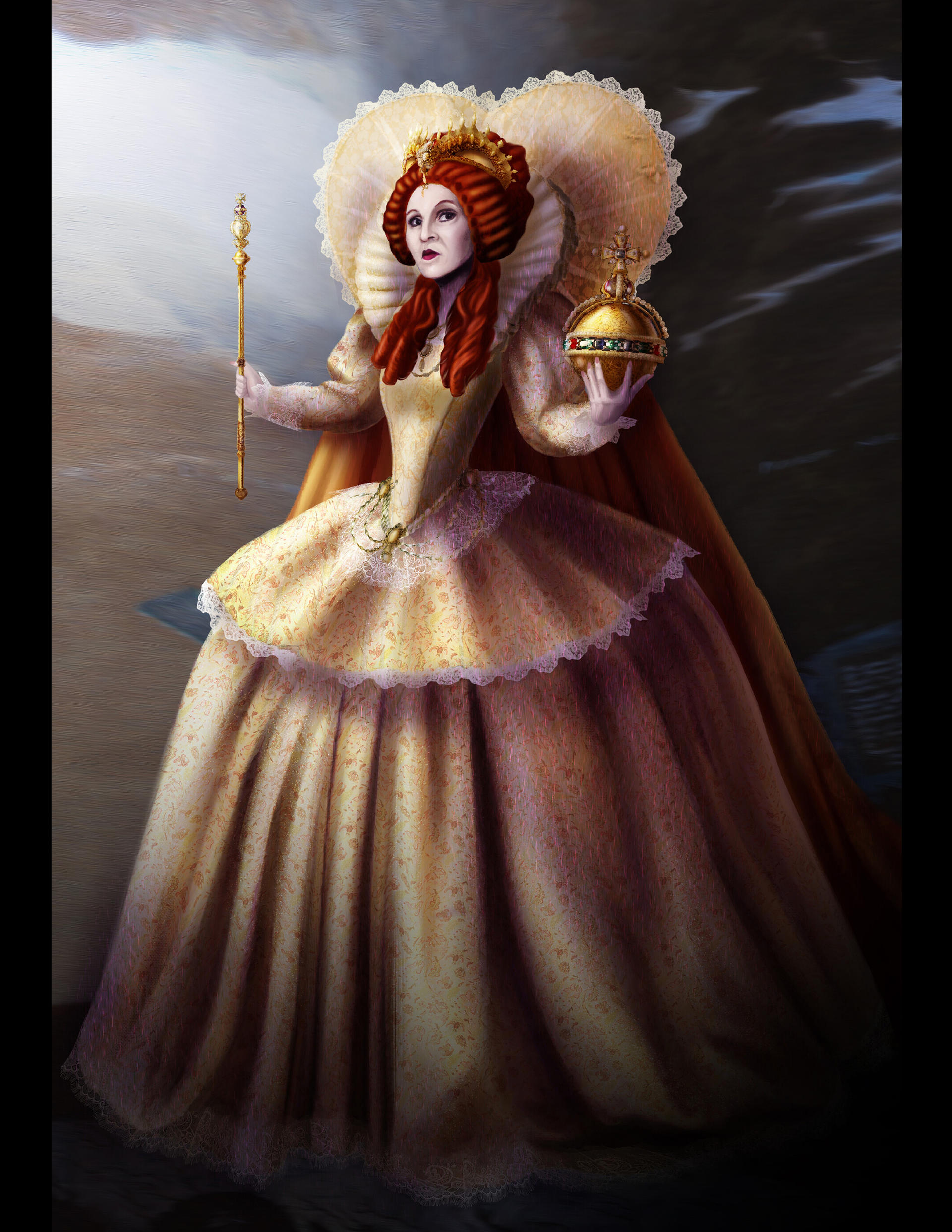 Queen Elizabeth I by YuNovikArts on DeviantArt
