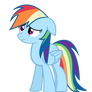 sad rainbow dash