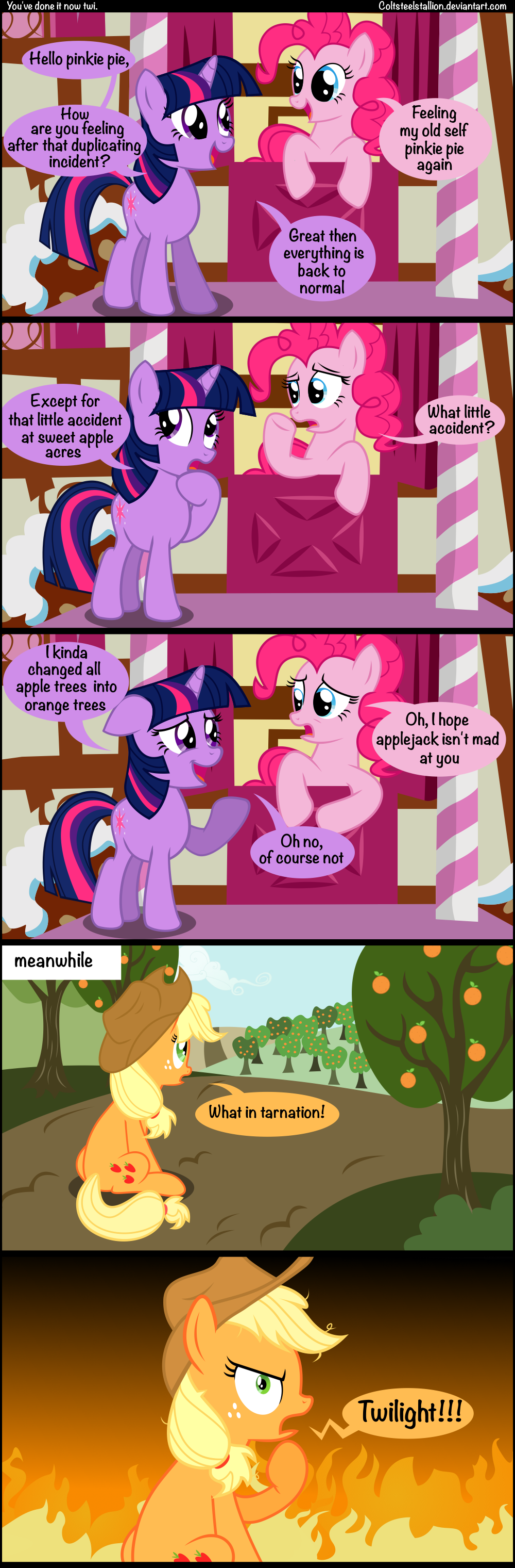 You've done it now twi.