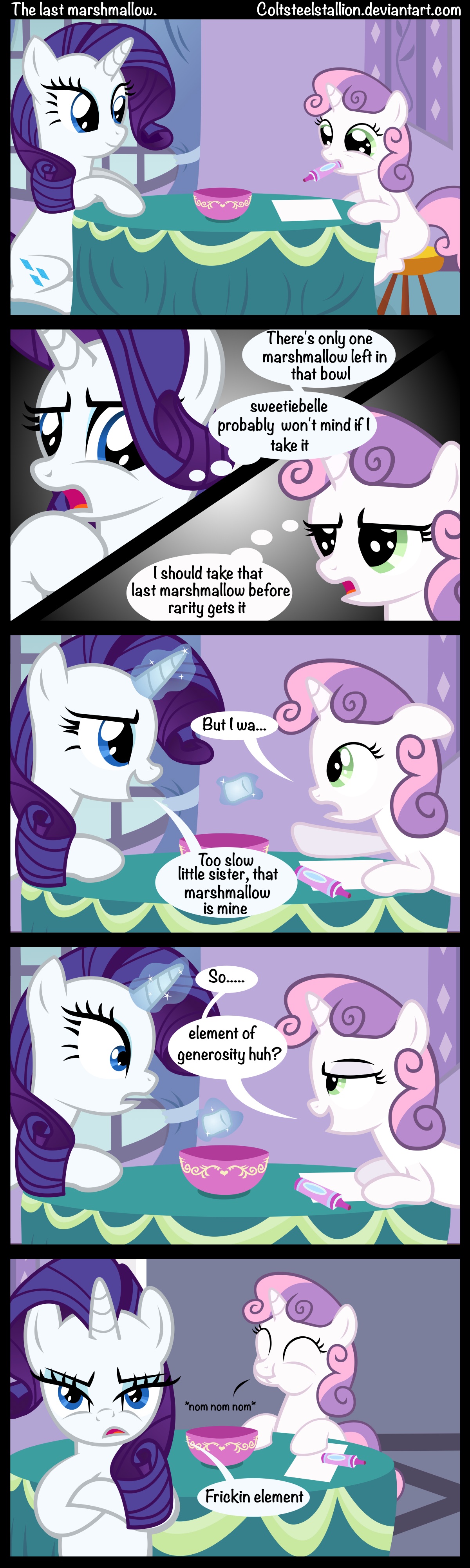 The last marshmallow