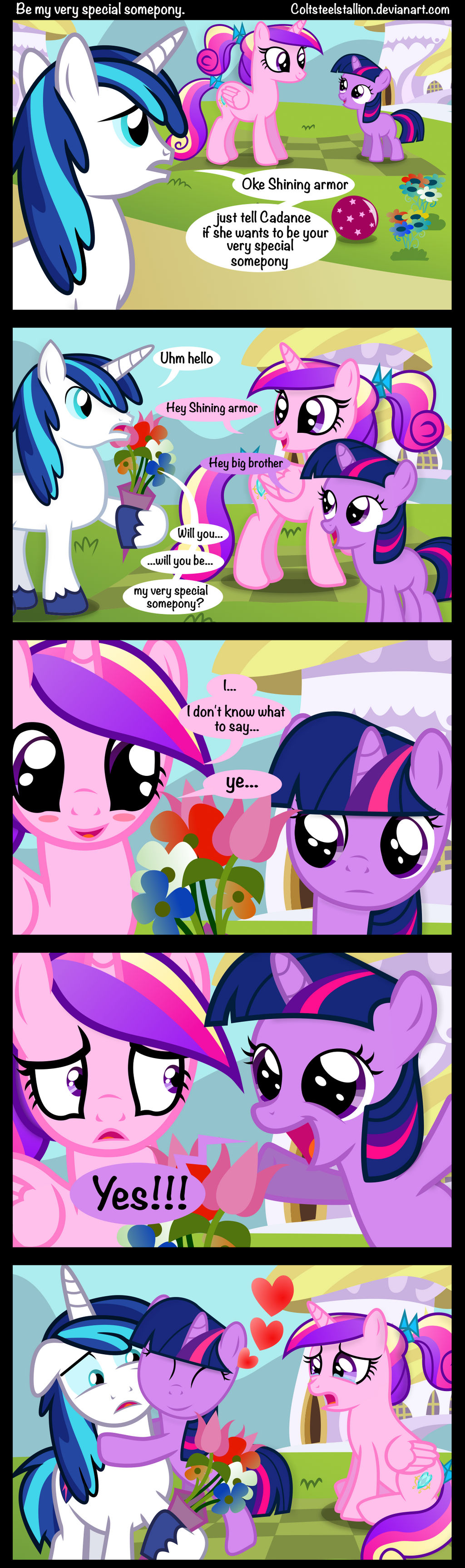 Be my very special somepony. by Coltsteelstallion