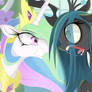 Celestia vs chrysalis