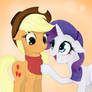 Applejack rarity.