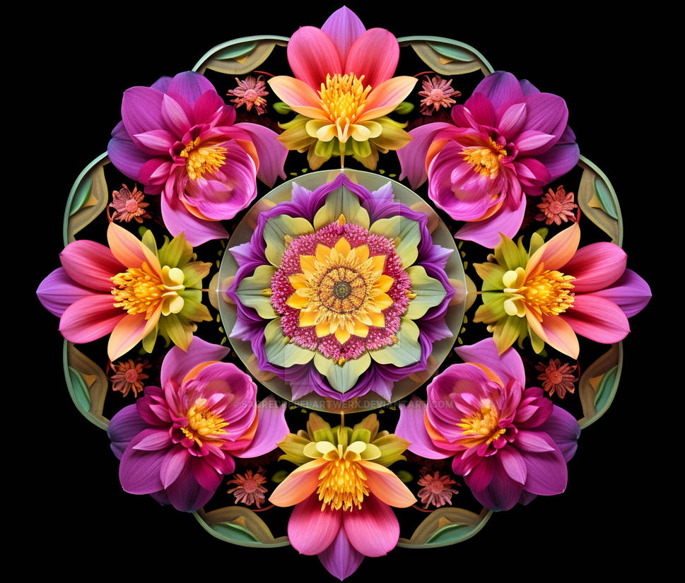 Spring Mandala Examples Spring Blessings Mandala by sacredrebelartwerx on DeviantArt