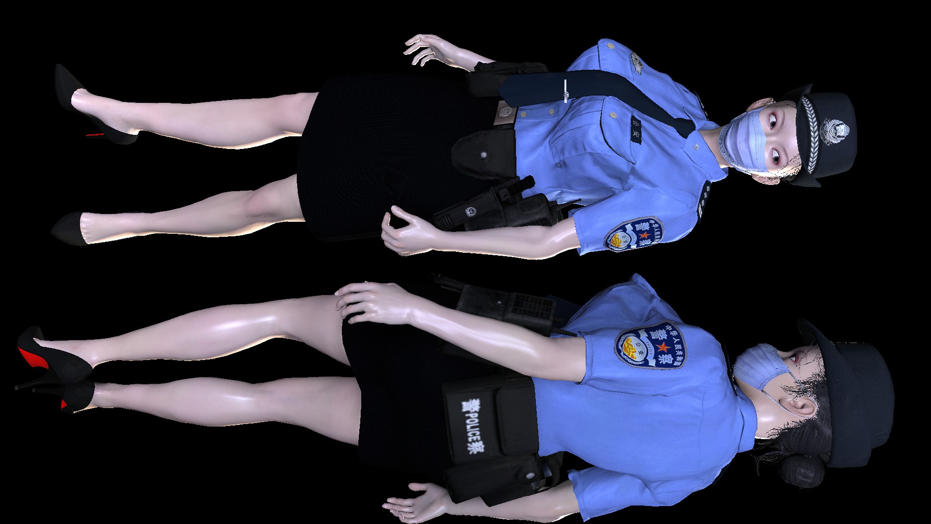 Chinese female police by qwe860375924 on DeviantArt